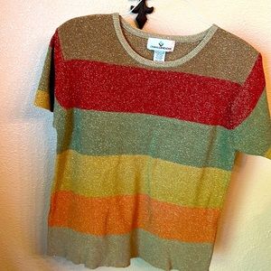 Erin London Striped Top